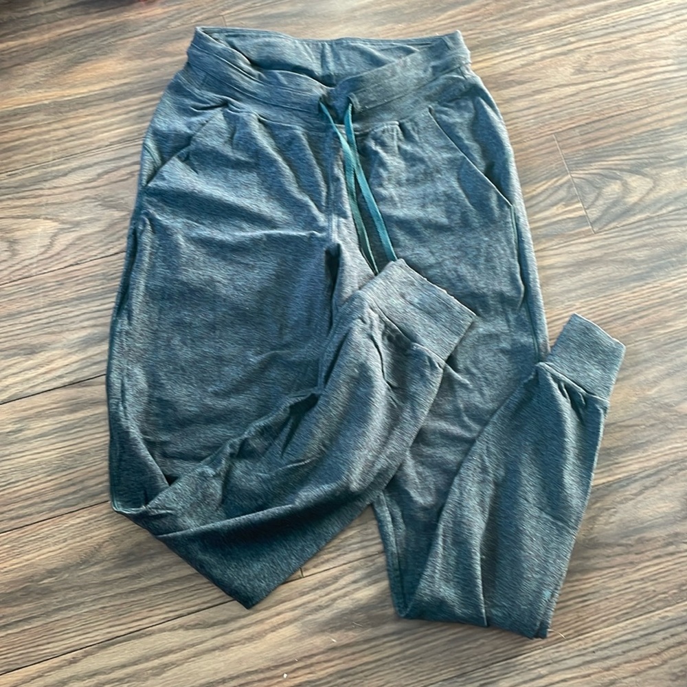 Lululemon joggers - blue/green